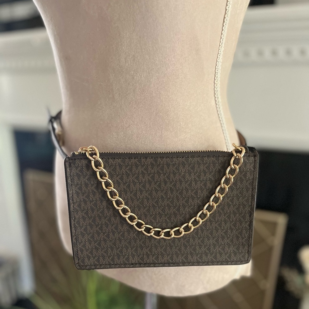 Michael Kors Logo Belt Bag, NWT, Size Small